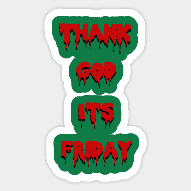 TGIF Sticker by PlainCore